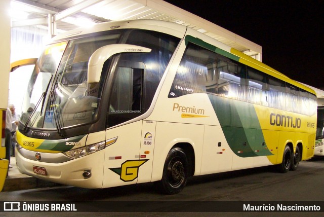 Empresa Gontijo de Transportes 18365 na cidade de Belo Horizonte, Minas Gerais, Brasil, por Maurício Nascimento. Número da foto: #11965765.