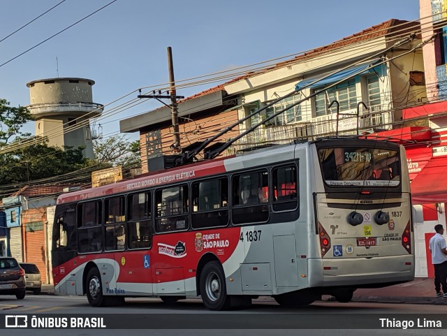 Himalaia Transportes > Ambiental Transportes Urbanos 4 1837 na cidade de São Paulo, São Paulo, Brasil, por Thiago Lima. Número da foto: #11964872.