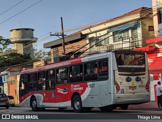 Himalaia Transportes > Ambiental Transportes Urbanos 4 1837 na cidade de São Paulo, São Paulo, Brasil, por Thiago Lima. ID da foto: 11964872.