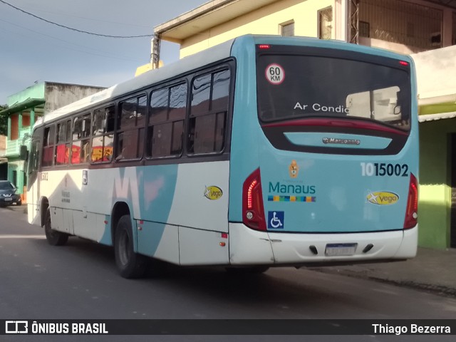 Vega Manaus Transporte 1015002 na cidade de Manaus, Amazonas, Brasil, por Thiago Bezerra. Número da foto: #11967983.