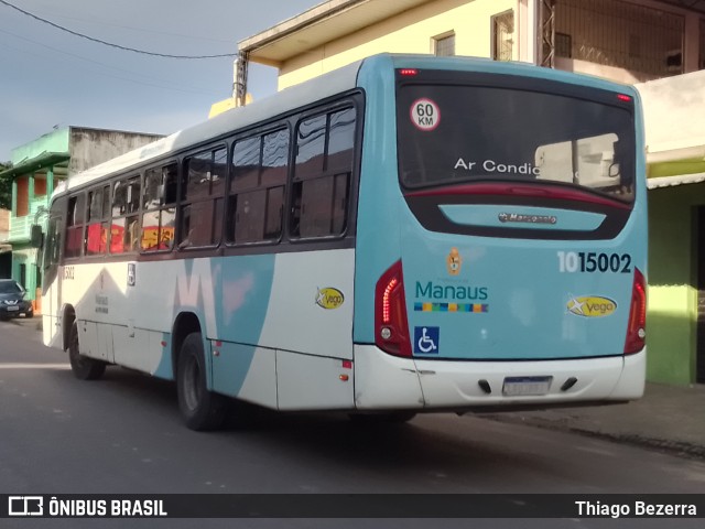 Vega Manaus Transporte 1015002 na cidade de Manaus, Amazonas, Brasil, por Thiago Bezerra. ID da foto: 11967983.