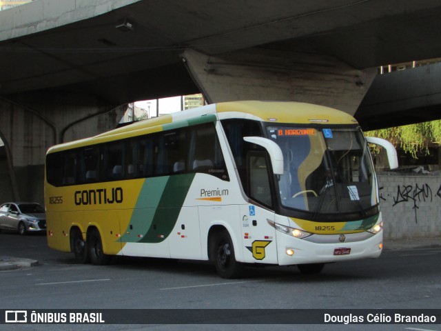 Empresa Gontijo de Transportes 18255 na cidade de Belo Horizonte, Minas Gerais, Brasil, por Douglas Célio Brandao. ID da foto: 11967263.