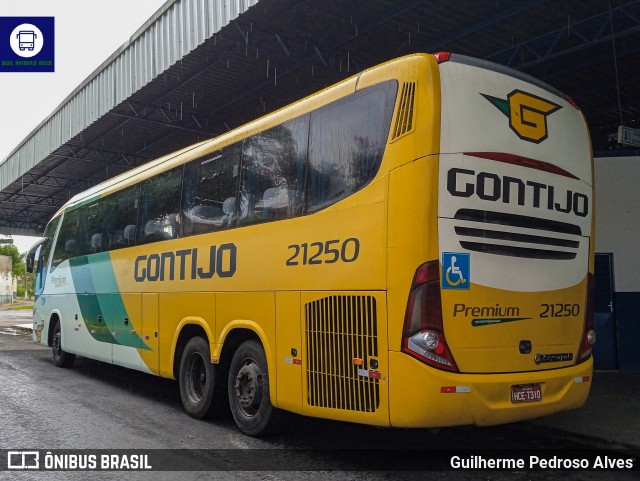 Empresa Gontijo de Transportes 21250 na cidade de Lambari, Minas Gerais, Brasil, por Guilherme Pedroso Alves. ID da foto: 11967711.