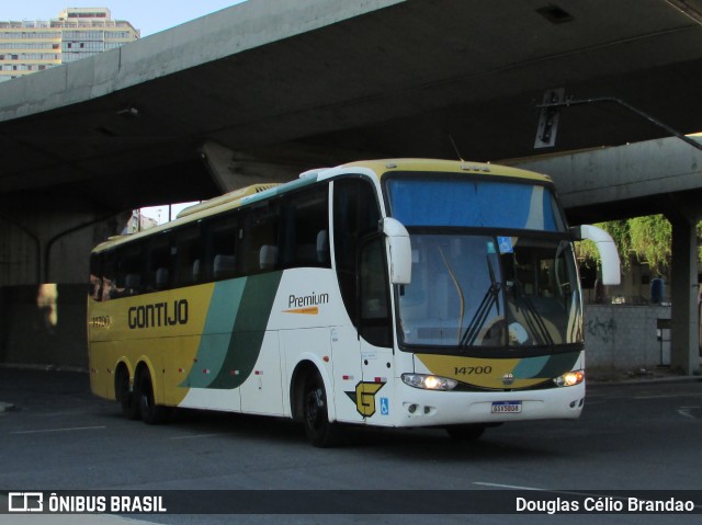 Empresa Gontijo de Transportes 14700 na cidade de Belo Horizonte, Minas Gerais, Brasil, por Douglas Célio Brandao. Número da foto: #11968359.