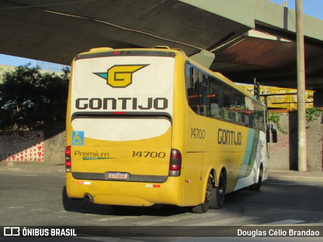 Empresa Gontijo de Transportes 14700 na cidade de Belo Horizonte, Minas Gerais, Brasil, por Douglas Célio Brandao. Número da foto: #11968360.