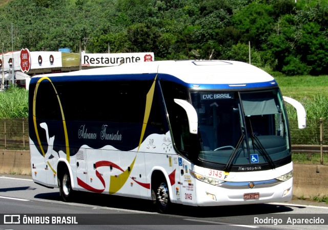 Advance Transatur 3145 na cidade de Aparecida, São Paulo, Brasil, por Rodrigo  Aparecido. Número da foto: #11966907.