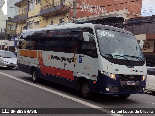 Auto Viação Urubupungá 5380 na cidade de Osasco, São Paulo, Brasil, por Rafael Lopes de Oliveira. Número da foto: #11967203.