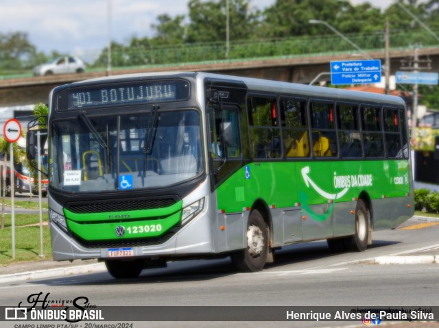 Rápido Campinas 123020 na cidade de Campo Limpo Paulista, São Paulo, Brasil, por Henrique Alves de Paula Silva. ID da foto: 11967949.