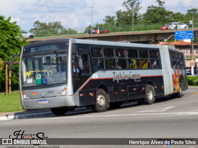 Rápido Campinas 10292 na cidade de Campo Limpo Paulista, São Paulo, Brasil, por Henrique Alves de Paula Silva. ID da foto: 11967935.