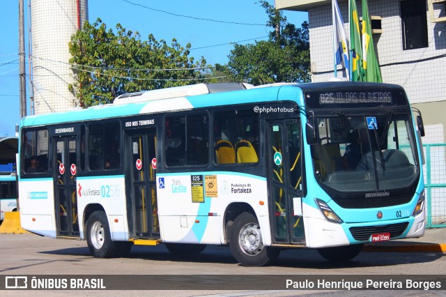 Viação Fortaleza 02516 na cidade de Fortaleza, Ceará, Brasil, por Paulo Henrique Pereira Borges. Número da foto: #11968780.