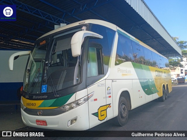 Empresa Gontijo de Transportes 19040 na cidade de Lambari, Minas Gerais, Brasil, por Guilherme Pedroso Alves. Número da foto: #11966337.