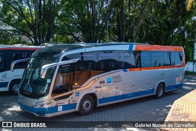 Expresso União 10416 na cidade de Resende, Rio de Janeiro, Brasil, por Gabriel Nunes de Carvalho. Número da foto: #11966628.
