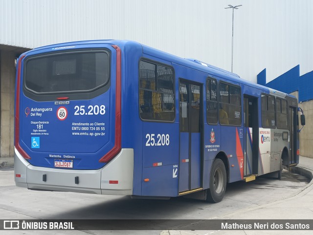 Del Rey Transportes 25.208 na cidade de Carapicuíba, São Paulo, Brasil, por Matheus Neri dos Santos. Número da foto: #11967036.