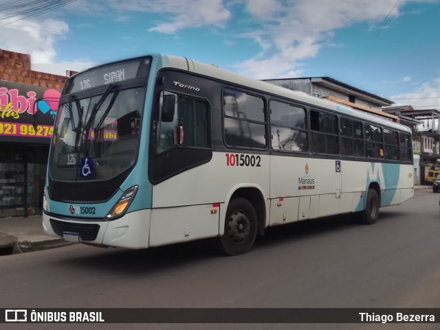 Vega Manaus Transporte 1015002 na cidade de Manaus, Amazonas, Brasil, por Thiago Bezerra. ID da foto: 11967986.