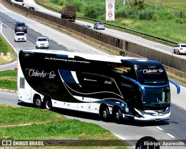 Clebinho Turismo 2040 na cidade de Aparecida, São Paulo, Brasil, por Rodrigo  Aparecido. Número da foto: #11966957.