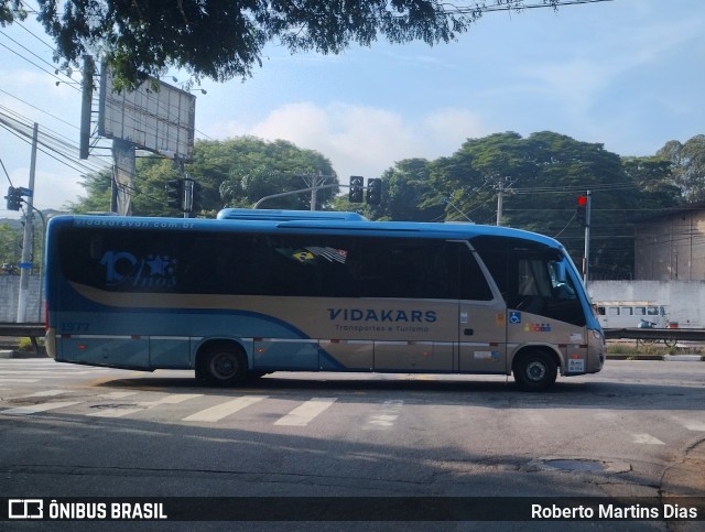 Vidakars Transportes e Turismo 1977 na cidade de Diadema, São Paulo, Brasil, por Roberto Martins Dias. ID da foto: 11966558.