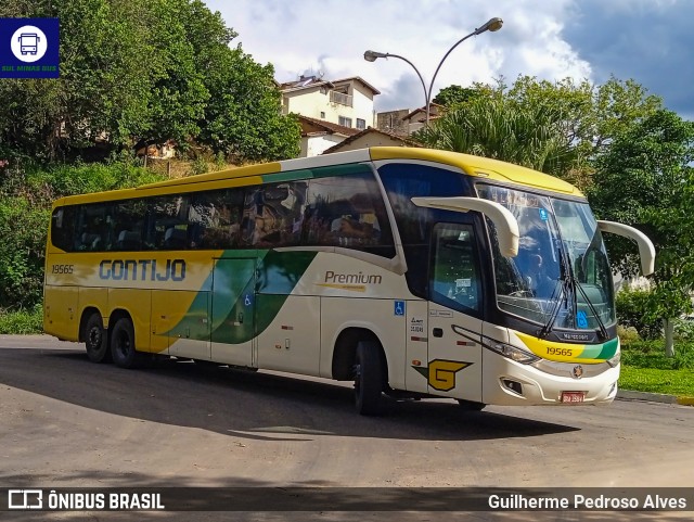 Empresa Gontijo de Transportes 19565 na cidade de Lambari, Minas Gerais, Brasil, por Guilherme Pedroso Alves. Número da foto: #11966334.