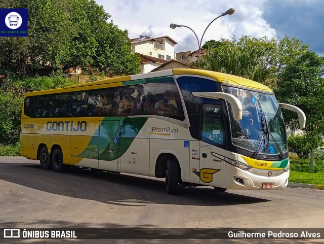 Empresa Gontijo de Transportes 19565 na cidade de Lambari, Minas Gerais, Brasil, por Guilherme Pedroso Alves. ID da foto: 11966334.