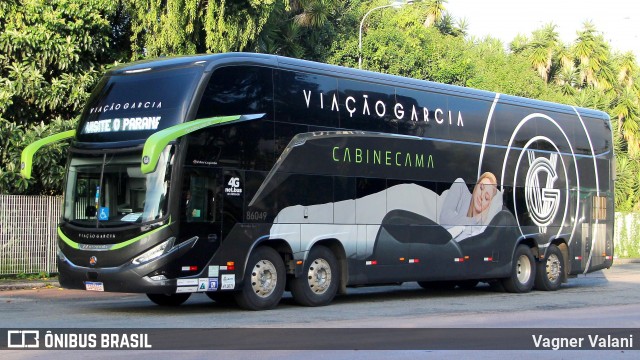 Viação Garcia 86049 na cidade de Curitiba, Paraná, Brasil, por Vagner Valani. Número da foto: #11970116.