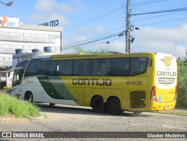 Empresa Gontijo de Transportes 19435 na cidade de Caruaru, Pernambuco, Brasil, por Glauber Medeiros. ID da foto: 11970527.