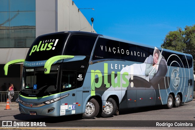 Viação Garcia 88197 na cidade de Rio de Janeiro, Rio de Janeiro, Brasil, por Rodrigo Coimbra. Número da foto: #11973248.