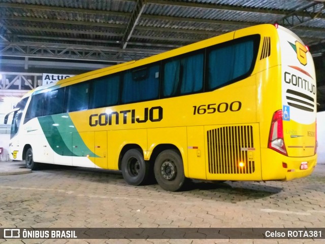 Empresa Gontijo de Transportes 16500 na cidade de Ipatinga, Minas Gerais, Brasil, por Celso ROTA381. ID da foto: 11972528.