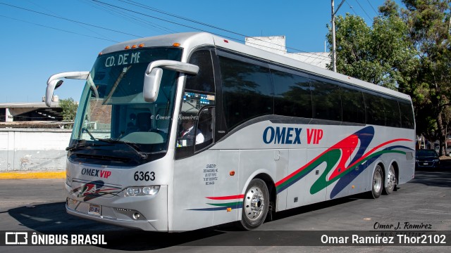 OMEX - Ómnibus Mexicanos 6363 na cidade de Gustavo A. Madero, Ciudad de México, México, por Omar Ramírez Thor2102. Número da foto: #11972324.