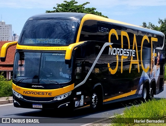Expresso Nordeste 5970 na cidade de Campinas, São Paulo, Brasil, por Hariel Bernades. Número da foto: #11972408.
