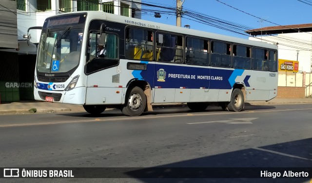 ALPRINO - Auto Lotação Princesa do Norte 16258 na cidade de Montes Claros, Minas Gerais, Brasil, por Hiago Alberto. Número da foto: #11972009.