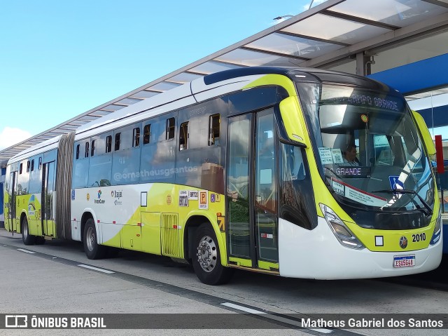 Itajaí Transportes Coletivos 2010 na cidade de Campinas, São Paulo, Brasil, por Matheus Gabriel dos Santos. ID da foto: 11972419.