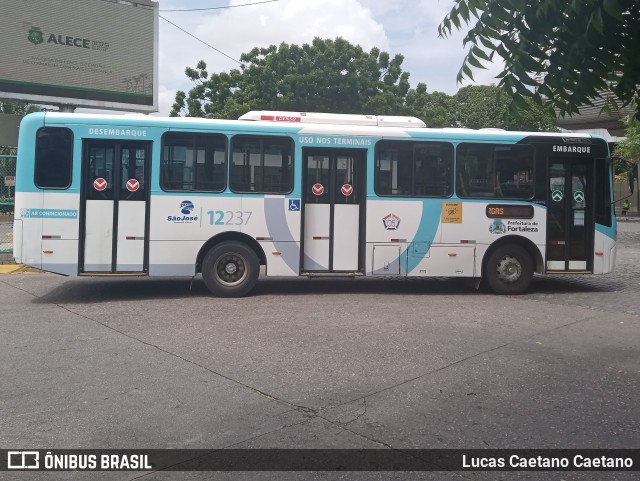 Auto Viação São José 12237 na cidade de Fortaleza, Ceará, Brasil, por Lucas Caetano Caetano. ID da foto: 11973570.