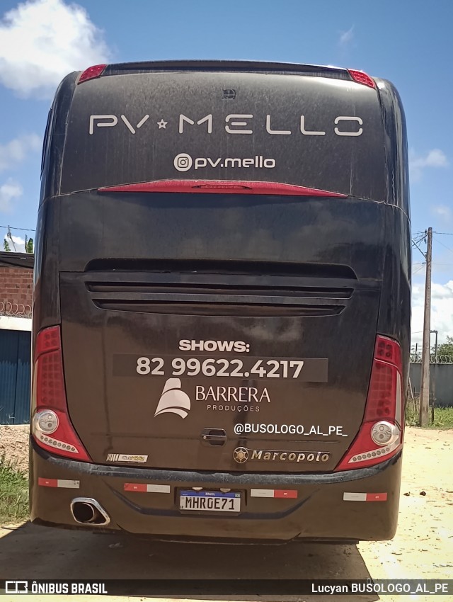 PV Mello 0E71 na cidade de Maceió, Alagoas, Brasil, por Lucyan BUSOLOGO_AL_PE. Número da foto: #11973690.
