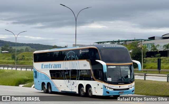 Emtram 5370 na cidade de Oliveira, Minas Gerais, Brasil, por Rafael Felipe Santos Silva. ID da foto: 11971118.