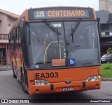 Auto Viação São José dos Pinhais EA303 na cidade de Curitiba, Paraná, Brasil, por Amauri Caetamo. ID da foto: :id.