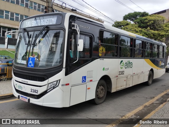 Viação Elite 2382 na cidade de Volta Redonda, Rio de Janeiro, Brasil, por Danilo  Ribeiro. ID da foto: 11974586.