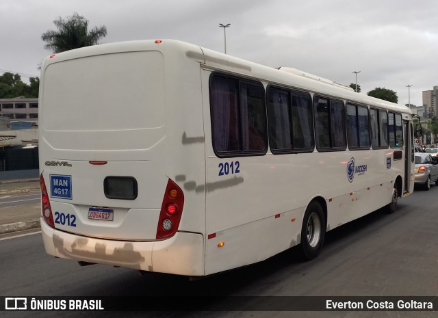Kadosh Transportes 2012 na cidade de Cariacica, Espírito Santo, Brasil, por Everton Costa Goltara. Número da foto: #11974088.