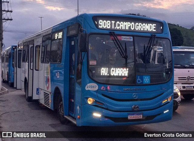 Nova Transporte 22347 na cidade de Cariacica, Espírito Santo, Brasil, por Everton Costa Goltara. Número da foto: #11975330.