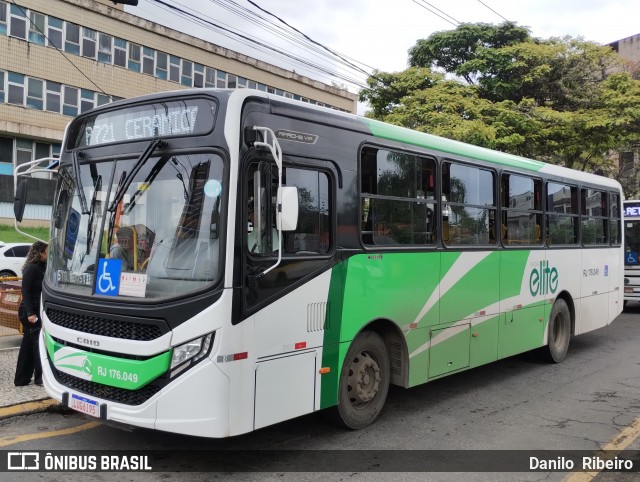 Viação Elite RJ 176.049 na cidade de Volta Redonda, Rio de Janeiro, Brasil, por Danilo  Ribeiro. Número da foto: #11976147.
