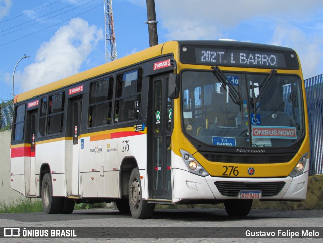 Empresa Metropolitana 276 na cidade de Recife, Pernambuco, Brasil, por Gustavo Felipe Melo. ID da foto: 11973972.