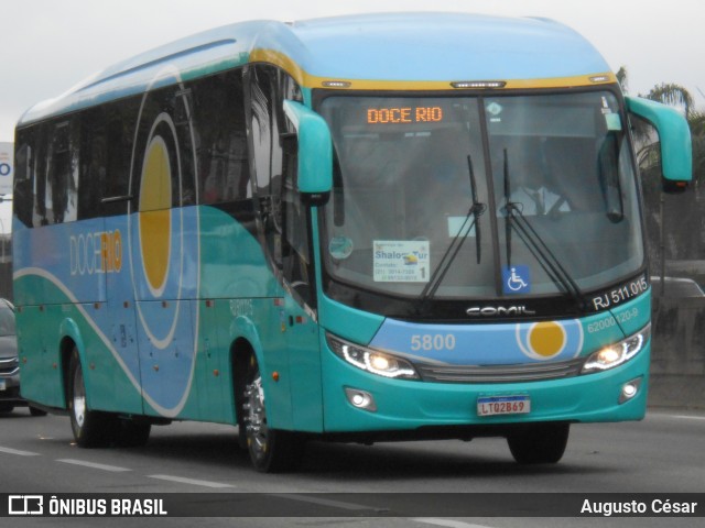 Doce Rio Fretamento e Turismo RJ 511.015 na cidade de Nova Iguaçu, Rio de Janeiro, Brasil, por Augusto César. Número da foto: #11976419.