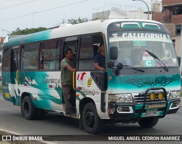 Empresa de Transportes Califórnia S.A 92 na cidade de Trujillo, Trujillo, La Libertad, Peru, por MIGUEL ANGEL CEDRON RAMIREZ. ID da foto: 11975661.