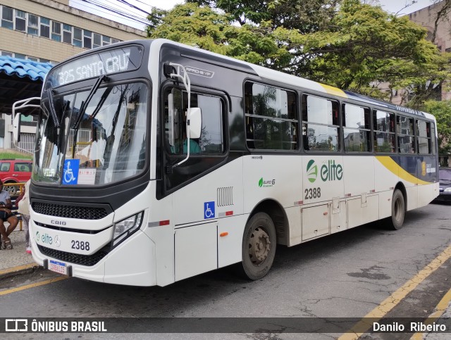 Viação Elite 2388 na cidade de Volta Redonda, Rio de Janeiro, Brasil, por Danilo  Ribeiro. Número da foto: #11974600.