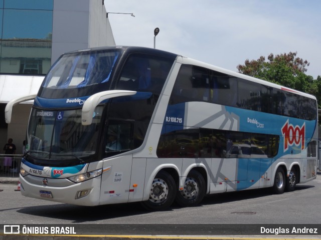Auto Viação 1001 RJ 108.715 na cidade de Rio de Janeiro, Rio de Janeiro, Brasil, por Douglas Andrez. Número da foto: #11978196.