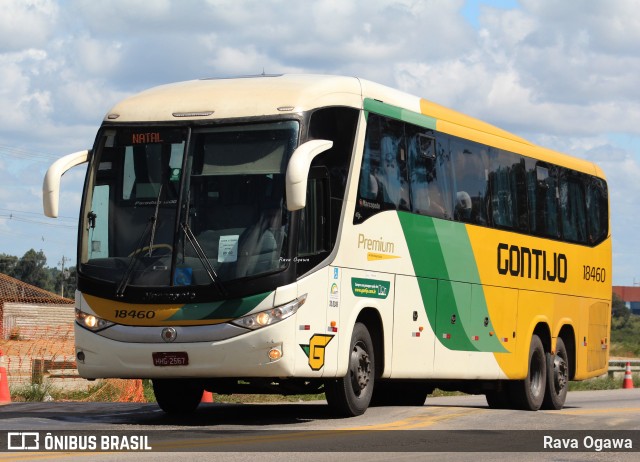 Empresa Gontijo de Transportes 18460 na cidade de Vitória da Conquista, Bahia, Brasil, por Rava Ogawa. ID da foto: 11977970.