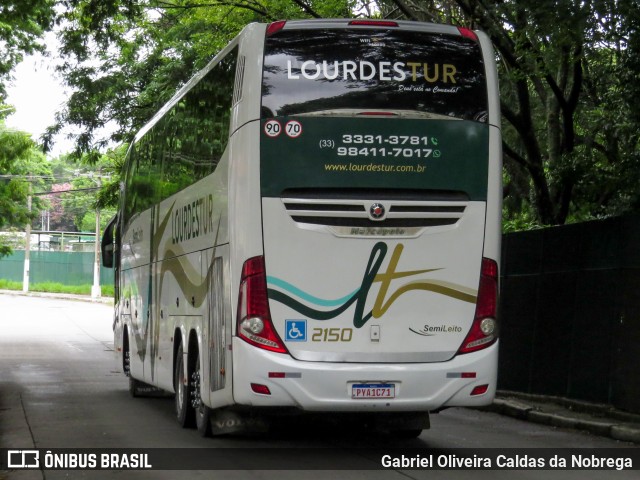 Lourdes Tur 2150 na cidade de São Paulo, São Paulo, Brasil, por Gabriel Oliveira Caldas da Nobrega. Número da foto: #11977354.