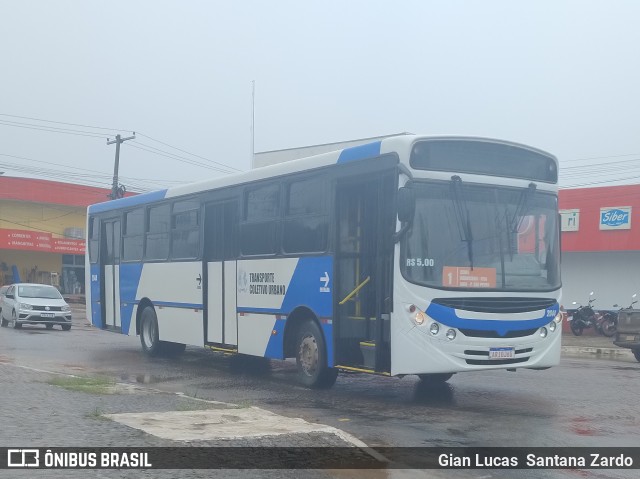 Transvida Transporte Coletivo 2044 na cidade de Ji-Paraná, Rondônia, Brasil, por Gian Lucas  Santana Zardo. Número da foto: #11978211.