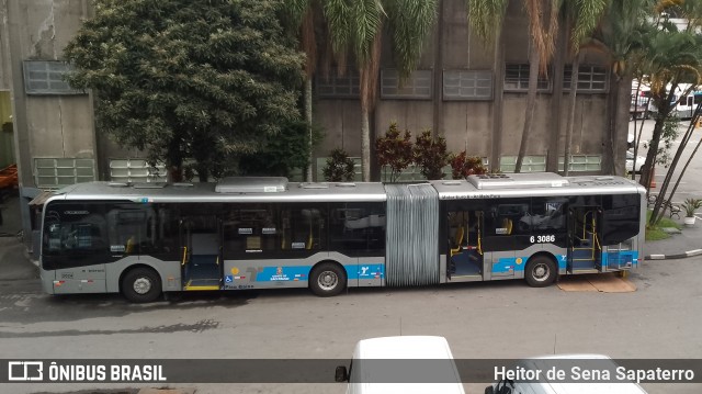 Viação Paratodos > São Jorge > Metropolitana São Paulo > Mobibrasil 6 3086 na cidade de Diadema, São Paulo, Brasil, por Heitor de Sena Sapaterro. ID da foto: 11977108.