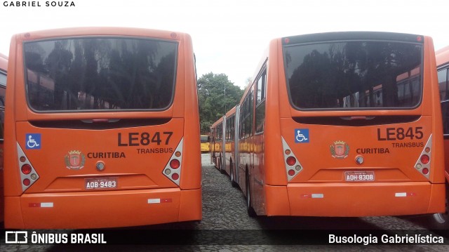 Araucária Transportes Coletivos LE847 na cidade de Curitiba, Paraná, Brasil, por Busologia Gabrielística. Número da foto: #11978770.