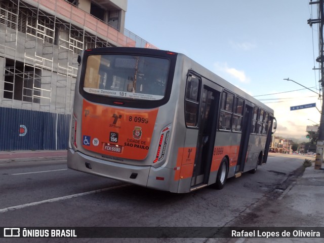 TRANSPPASS - Transporte de Passageiros 8 0999 na cidade de São Paulo, São Paulo, Brasil, por Rafael Lopes de Oliveira. ID da foto: 11978629.