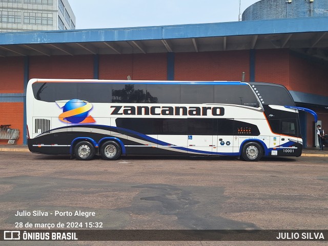 Zancanaro Turismo 10001 na cidade de Porto Alegre, Rio Grande do Sul, Brasil, por JULIO SILVA. ID da foto: 11977704.